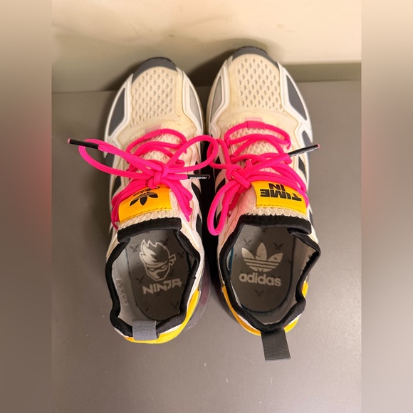 Adidas ZX 2K Boost x Ninja Time In White Gray 2020 Men's 7/Womens 8.5 - Picture 5 of 8